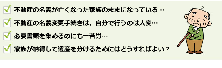 亡くなった家族が借金をしていた…借金を相続したくない…突然、借金の督促状が自分のもとに来た…相続放棄は１度きりなので専門家に任せたい